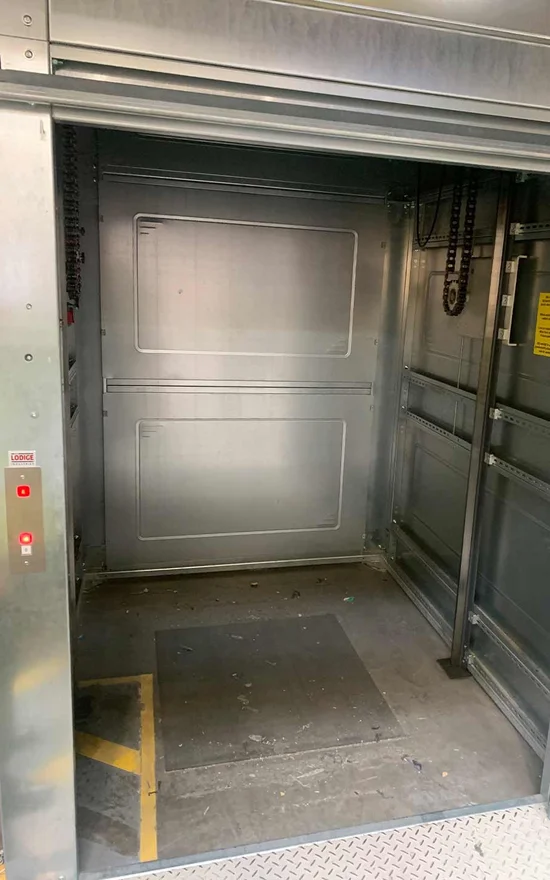 SHERPA Goods Lift cabin 