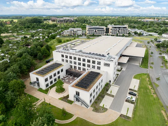 The new Lödige Industries Campus at Balhorner Feld 1 in Paderborn.
