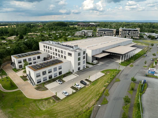 The new Lödige Industries Campus at Balhorner Feld 1 in Paderborn